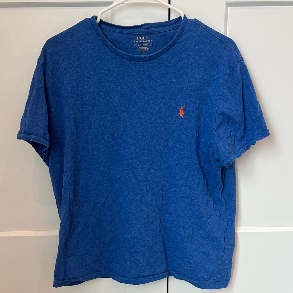 Polo by Ralph Lauren Men's Classic Blue Tee